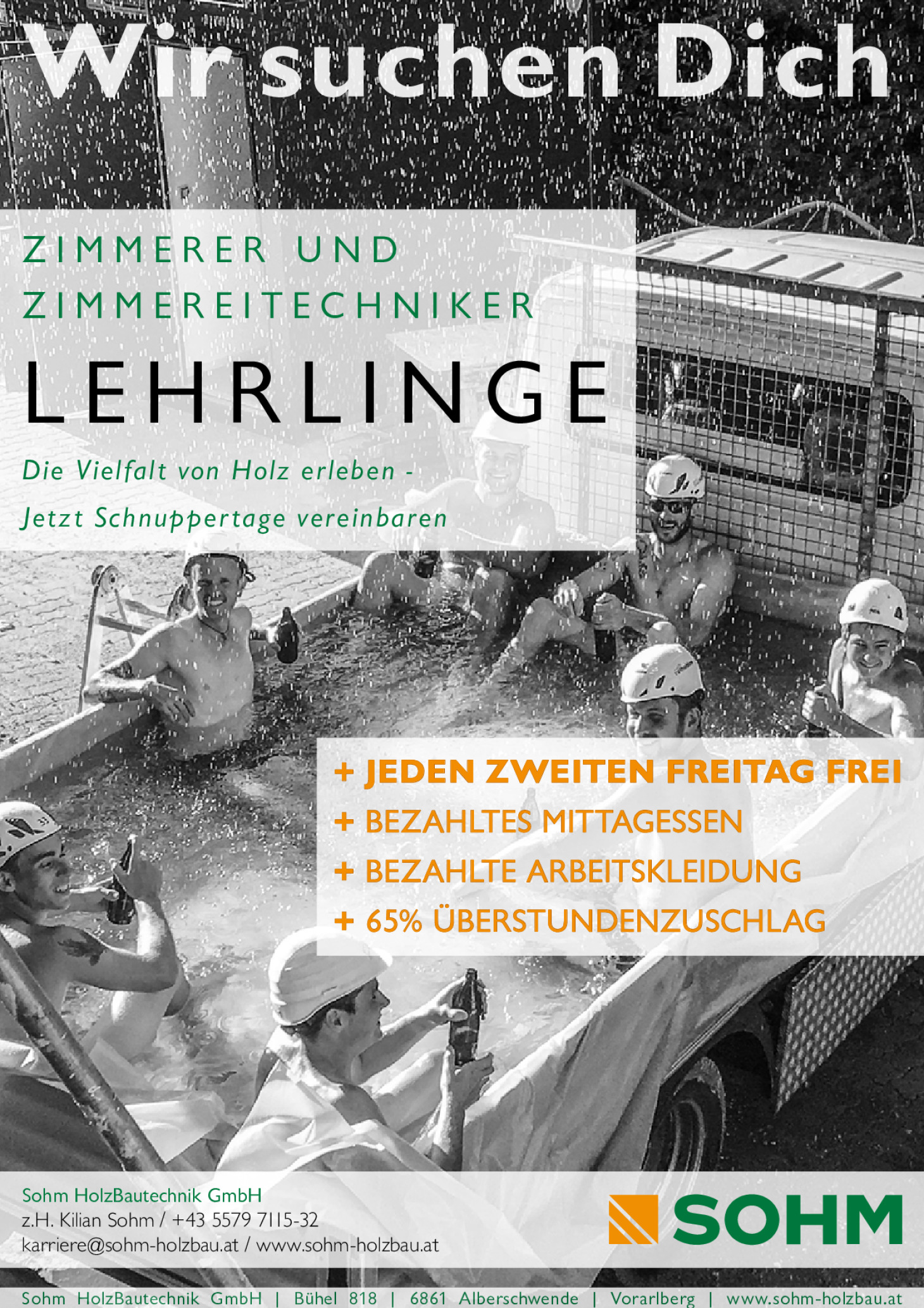 Lehrling Zimmerer / Zimmereitechniker