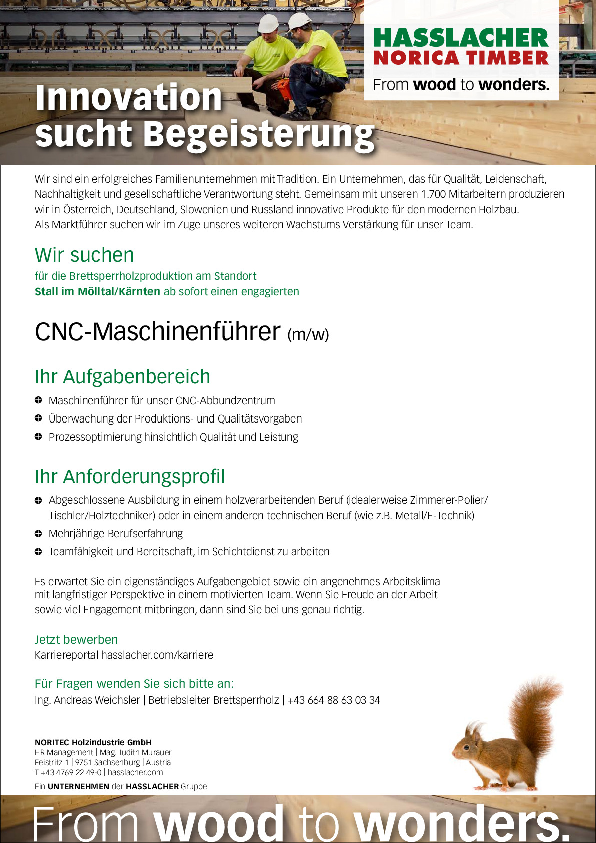 CNC-Maschinenführer (m/w/d)