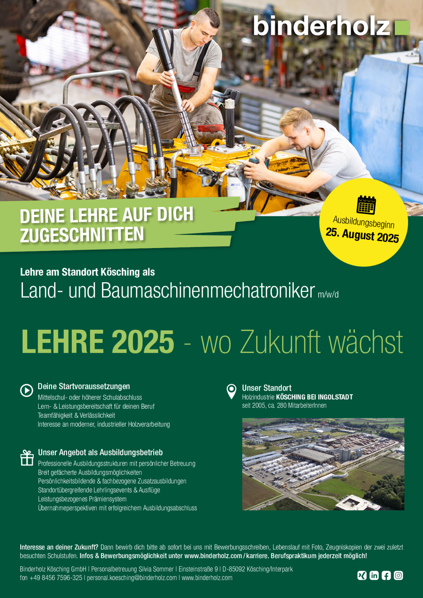 Land- & Baumaschinenmechatroniker m/w/d (Kösching)