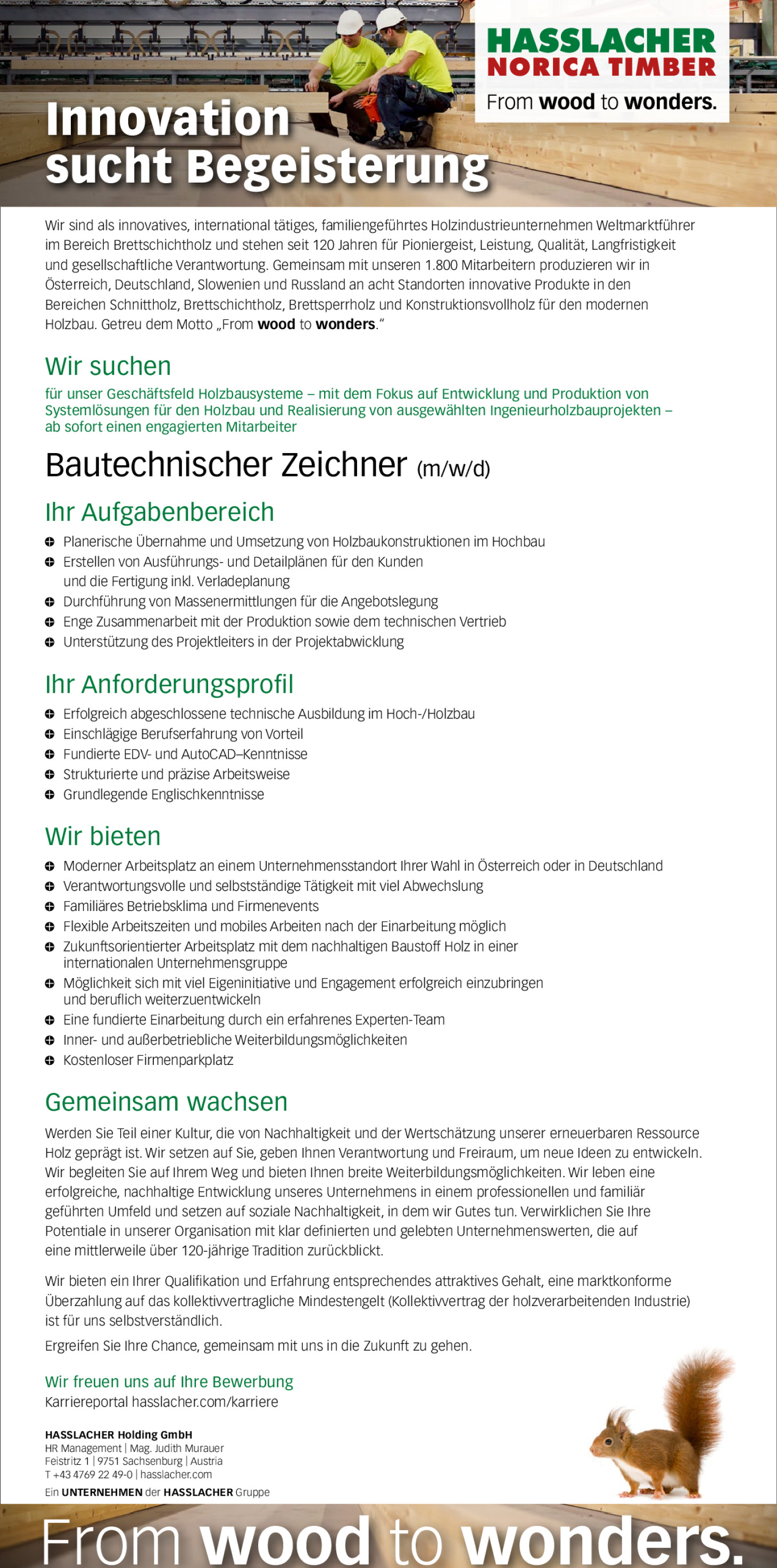 Bautechnischer Zeichner (m/w/d)