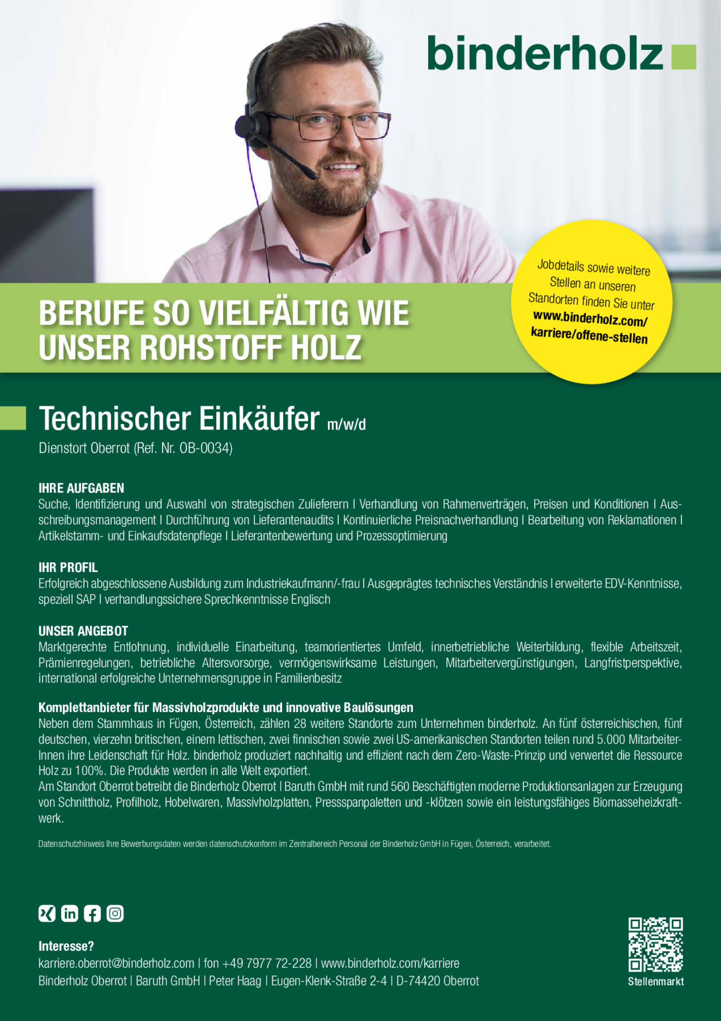 Technischer Einkäufer (m/w/d)