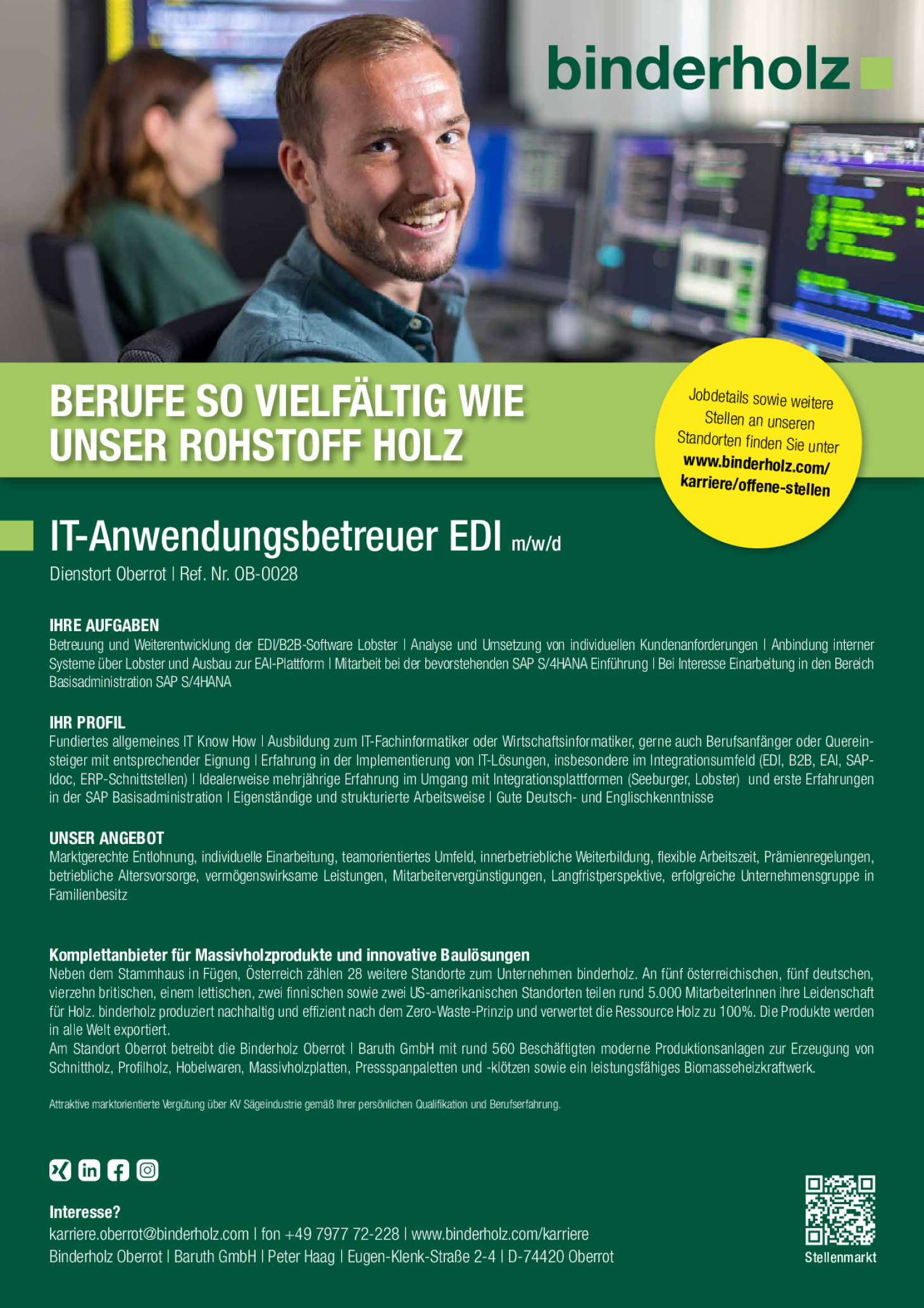 IT-Anwendungsbetreuer EDI (m/w/d)