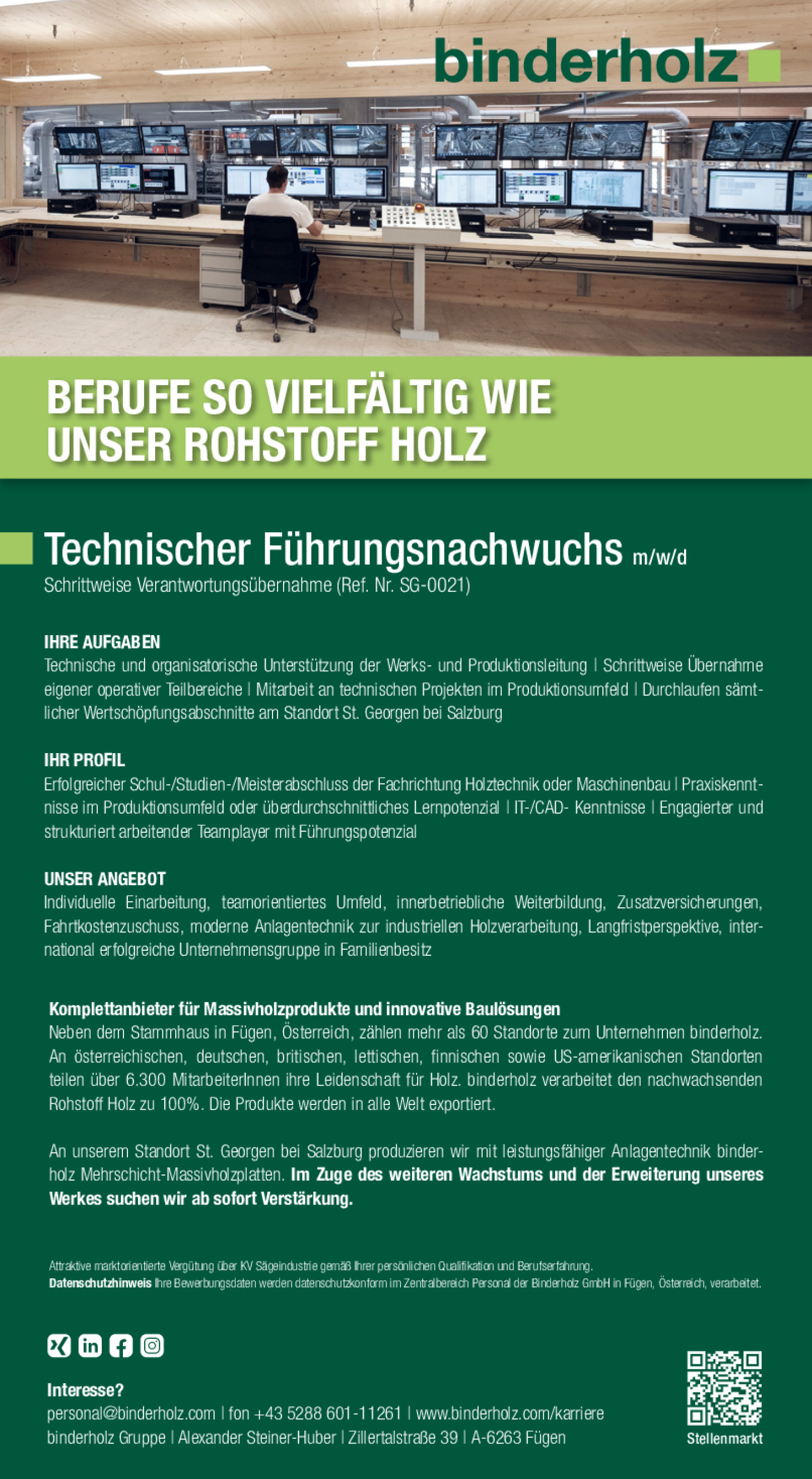 Technischer Führungsnachwuchs m/w/d