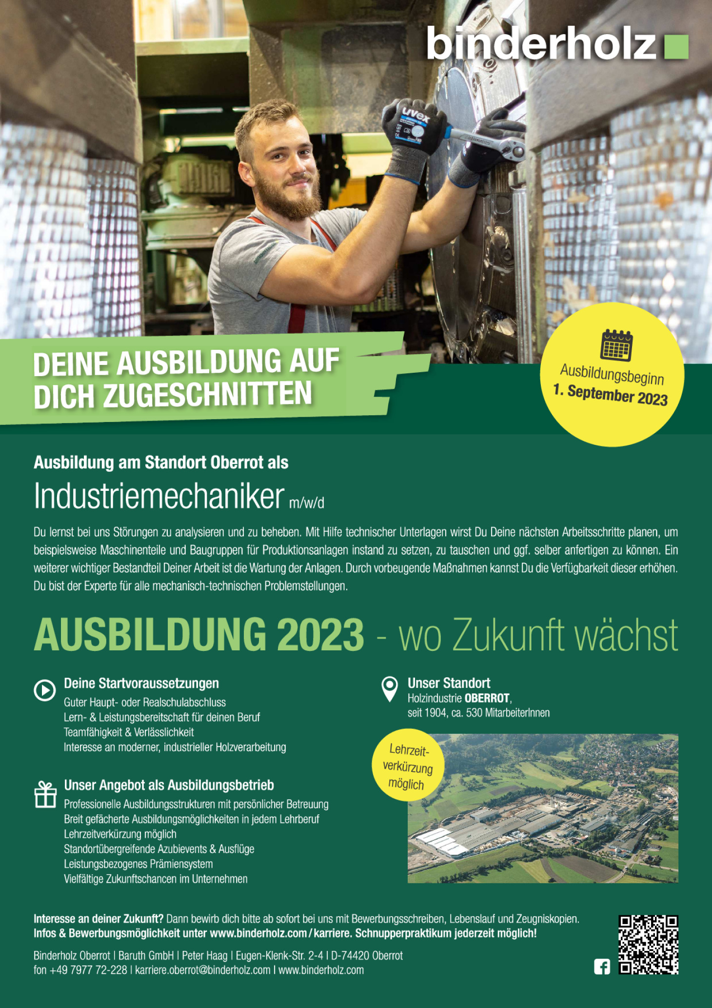 Industriemechaniker (m/w/d)