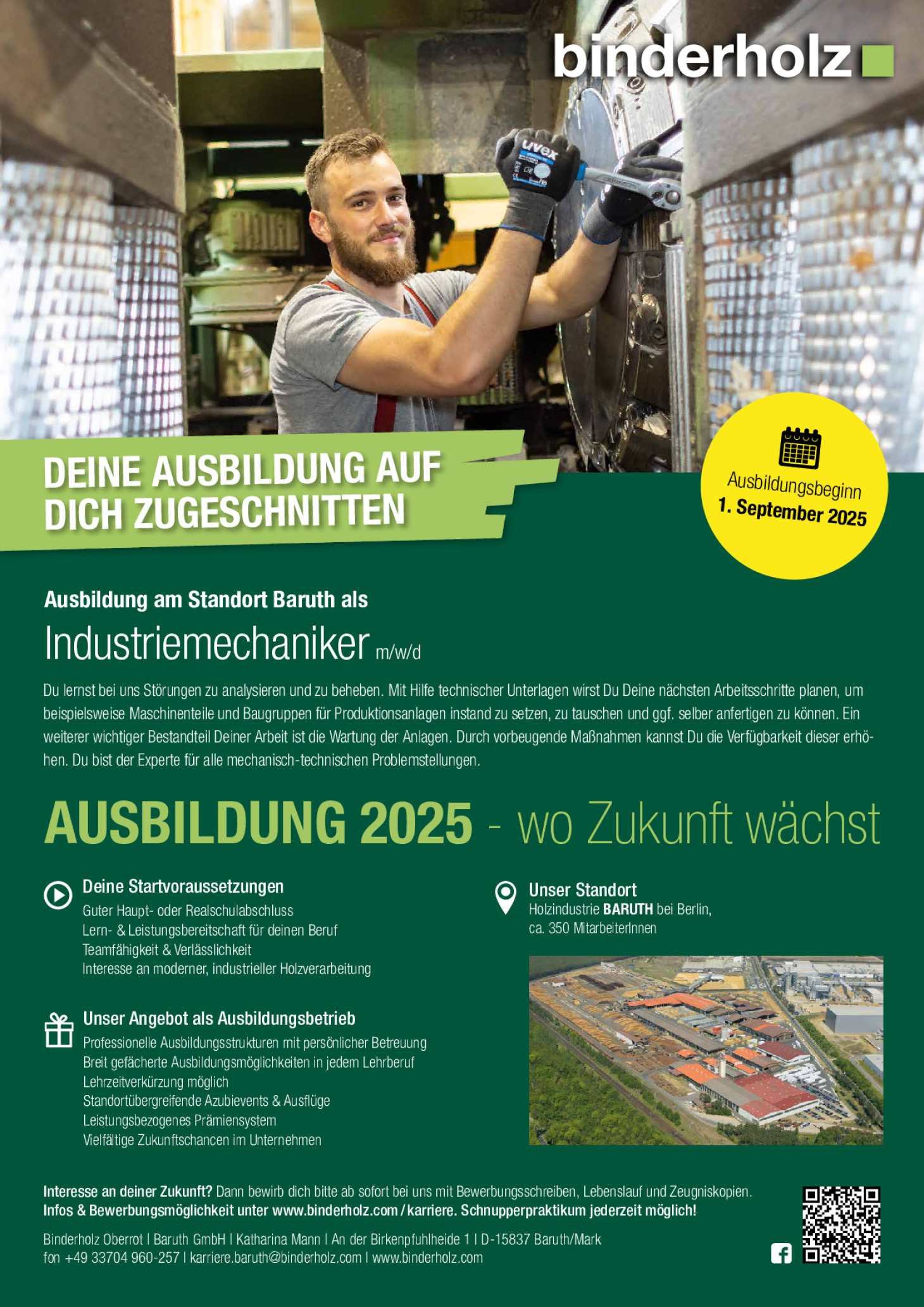 Industriemechaniker (m/w/d)