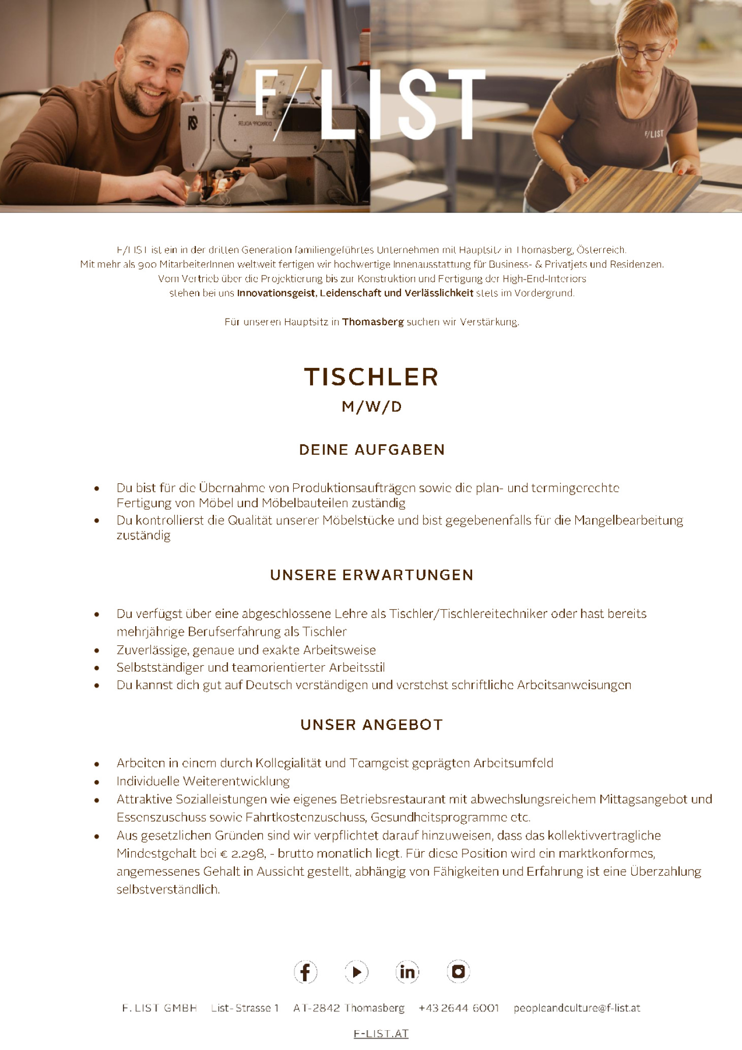 TISCHLER M/W/D