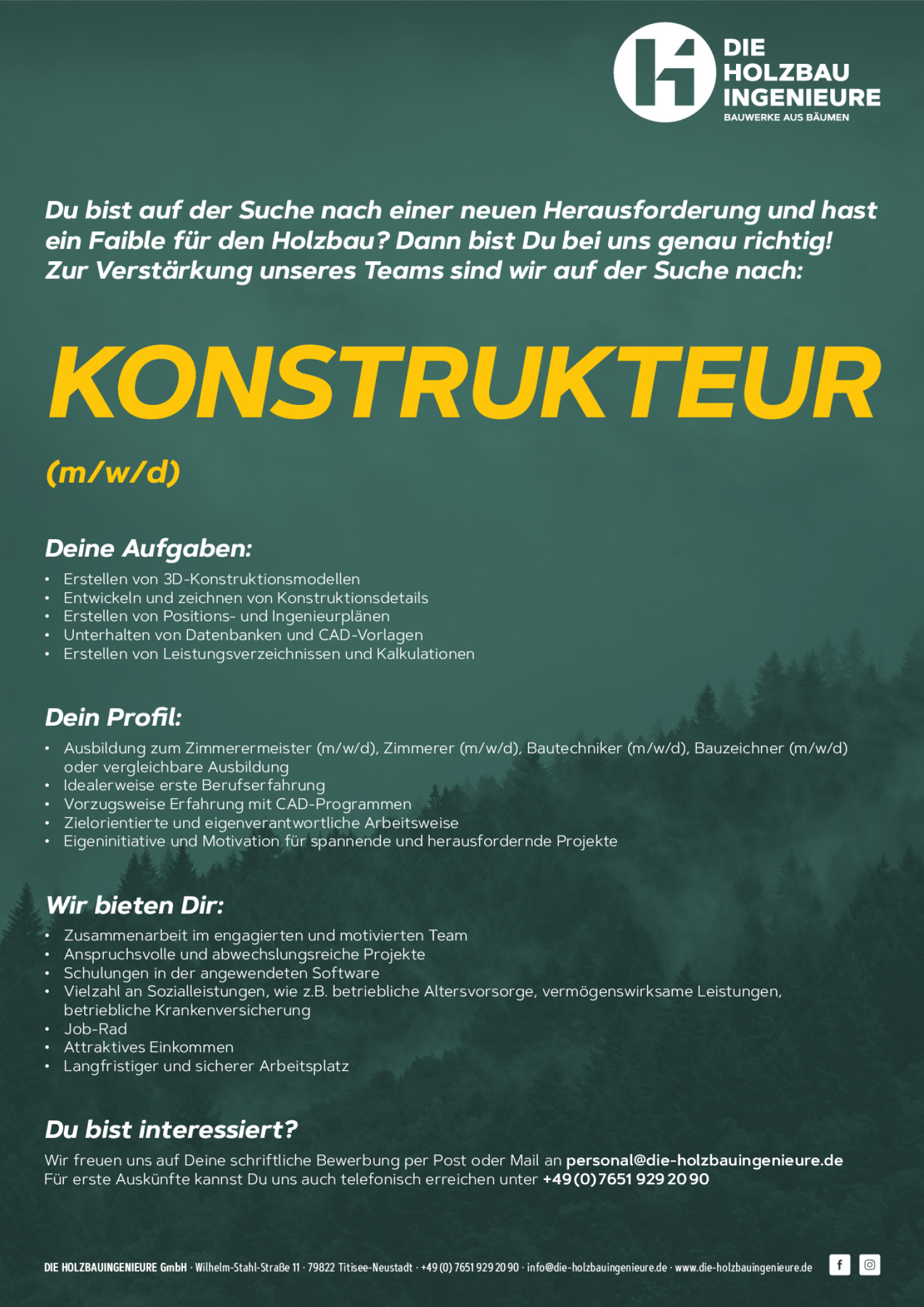 Konstrukteur (m/w/d)