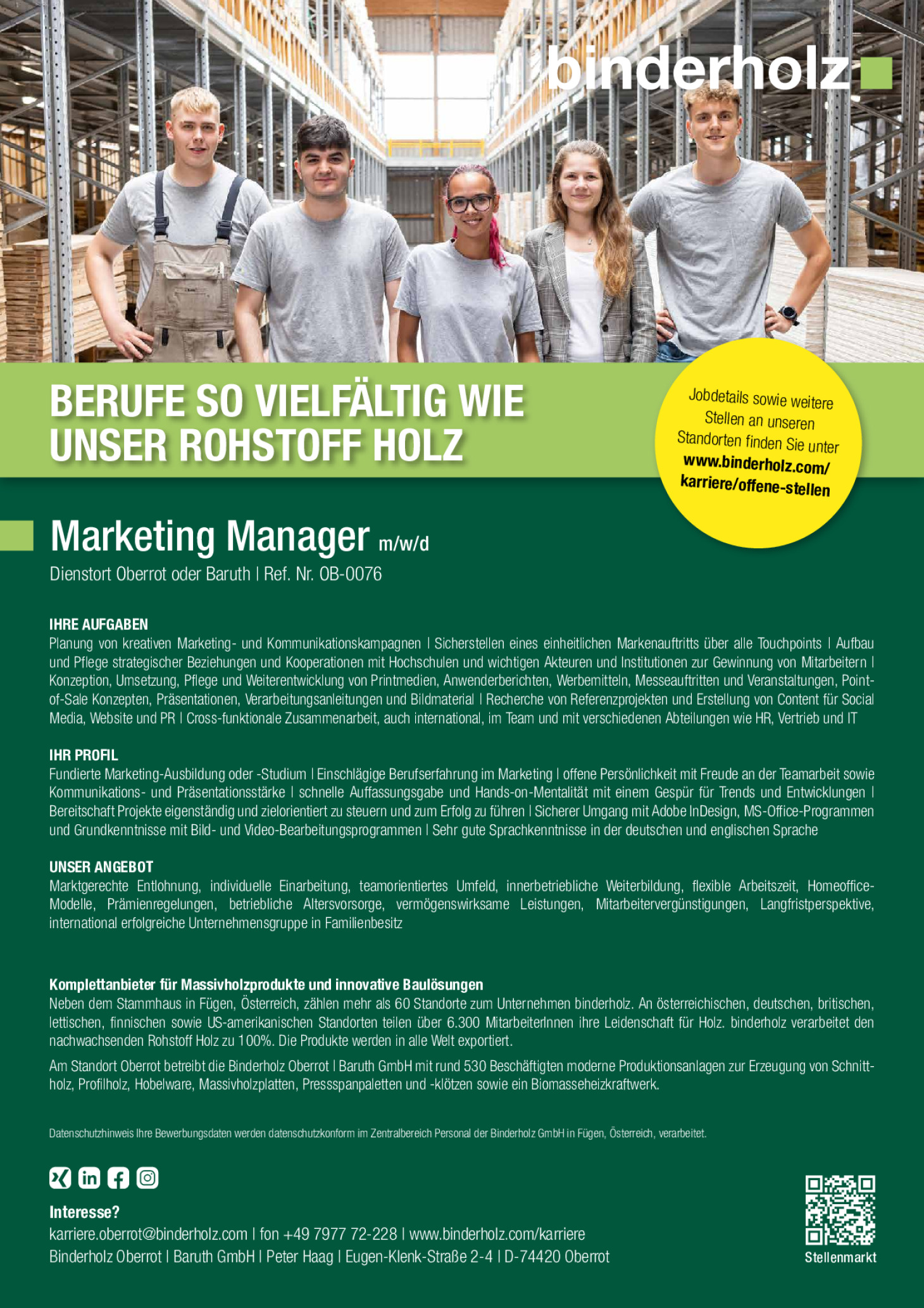 Marketing Manager (m/w/d)