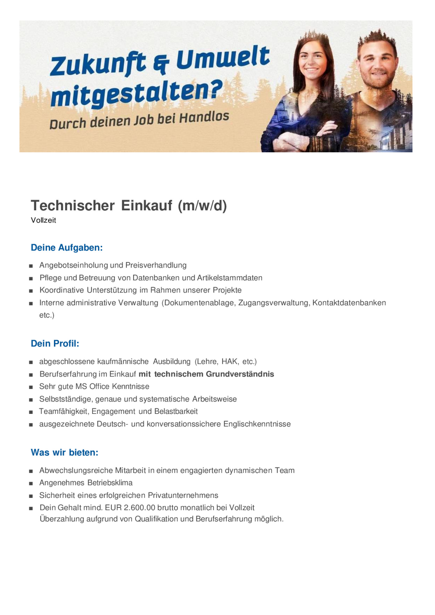 Technischer Einkauf