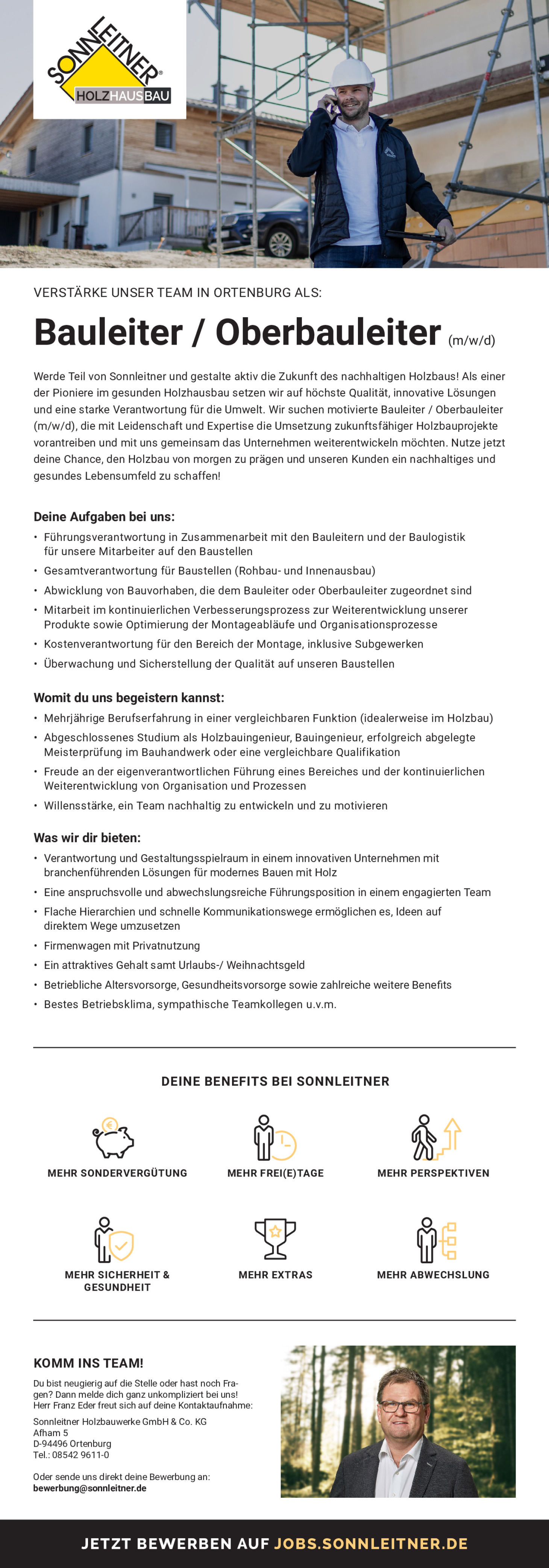 Bauleiter / Oberbauleiter (m/w/d)