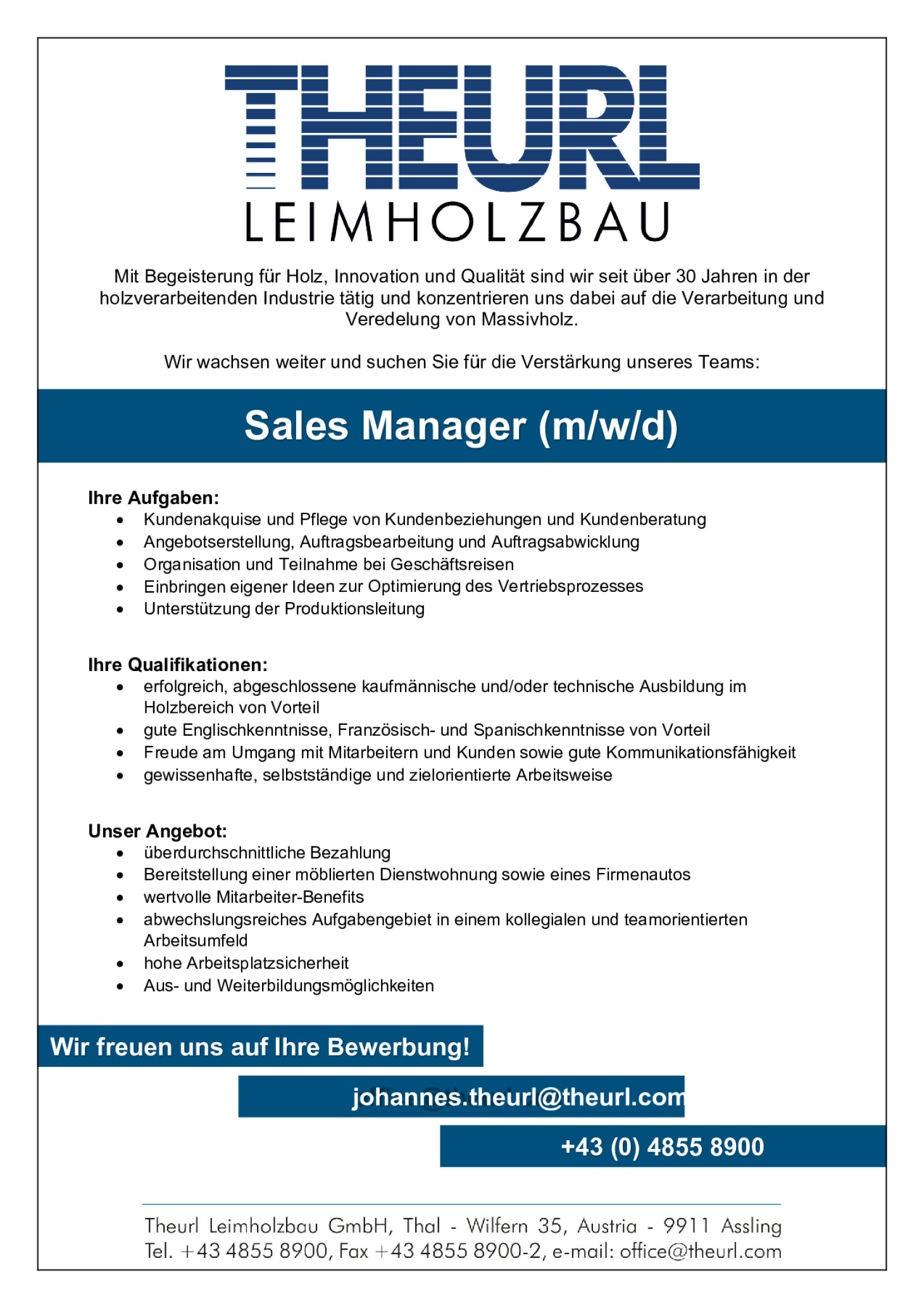 Sales Manager