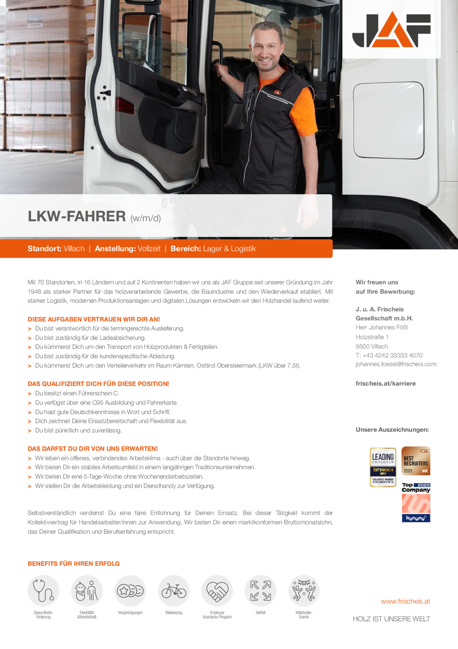 LKW Fahrer (m/w/d)