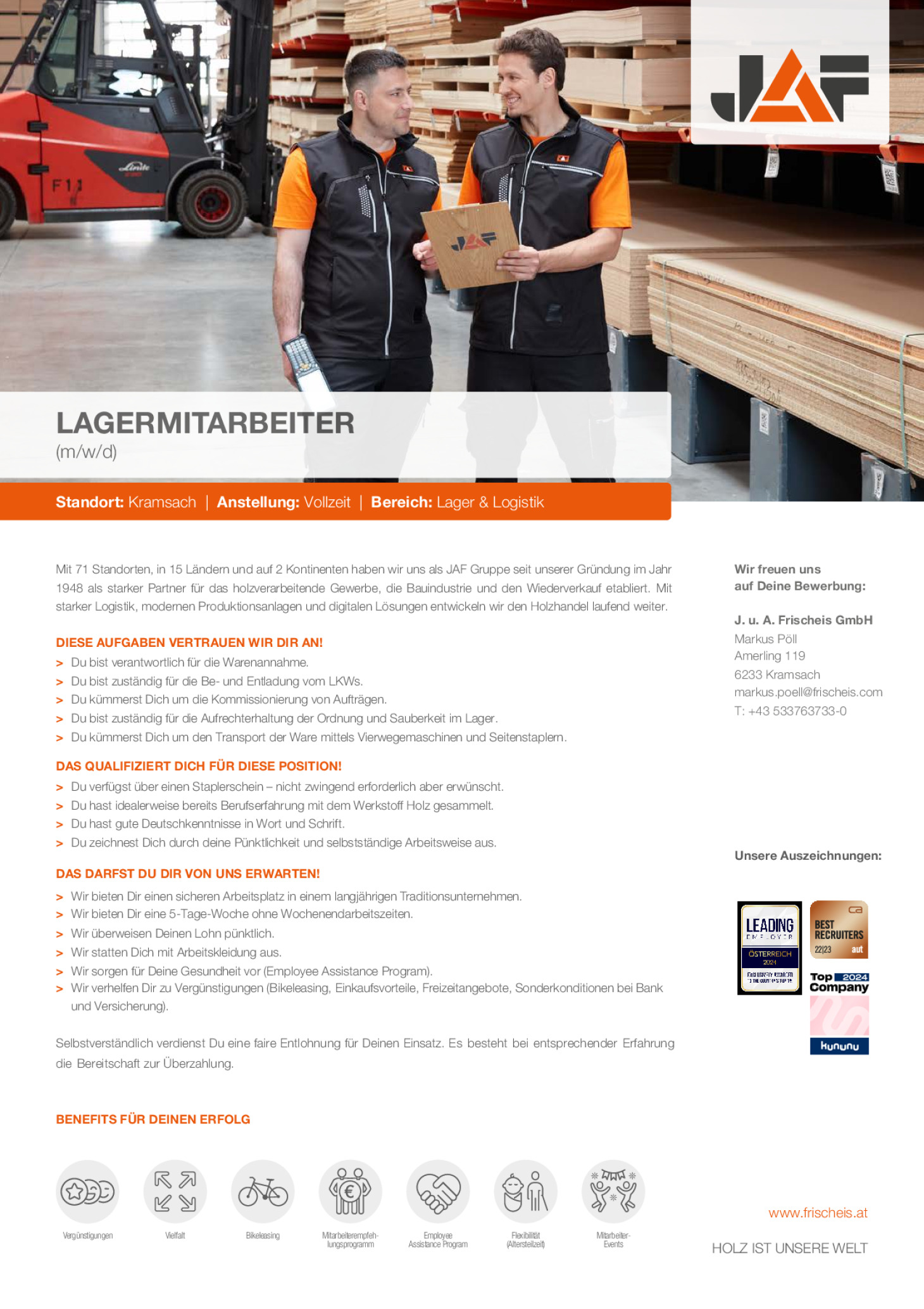 Lagermitarbeiter (m/w/d)