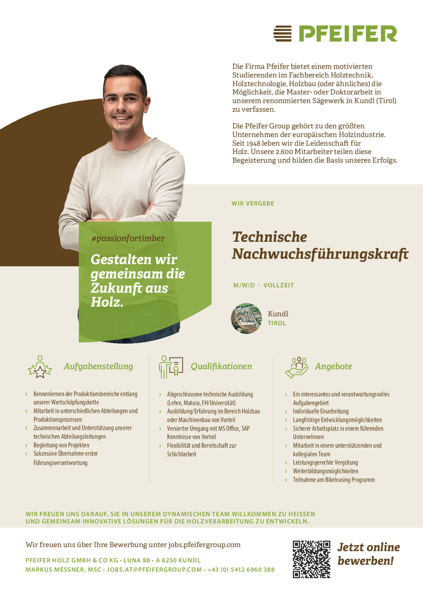 Technische Nachwuchsführungskraft (m/w/d)