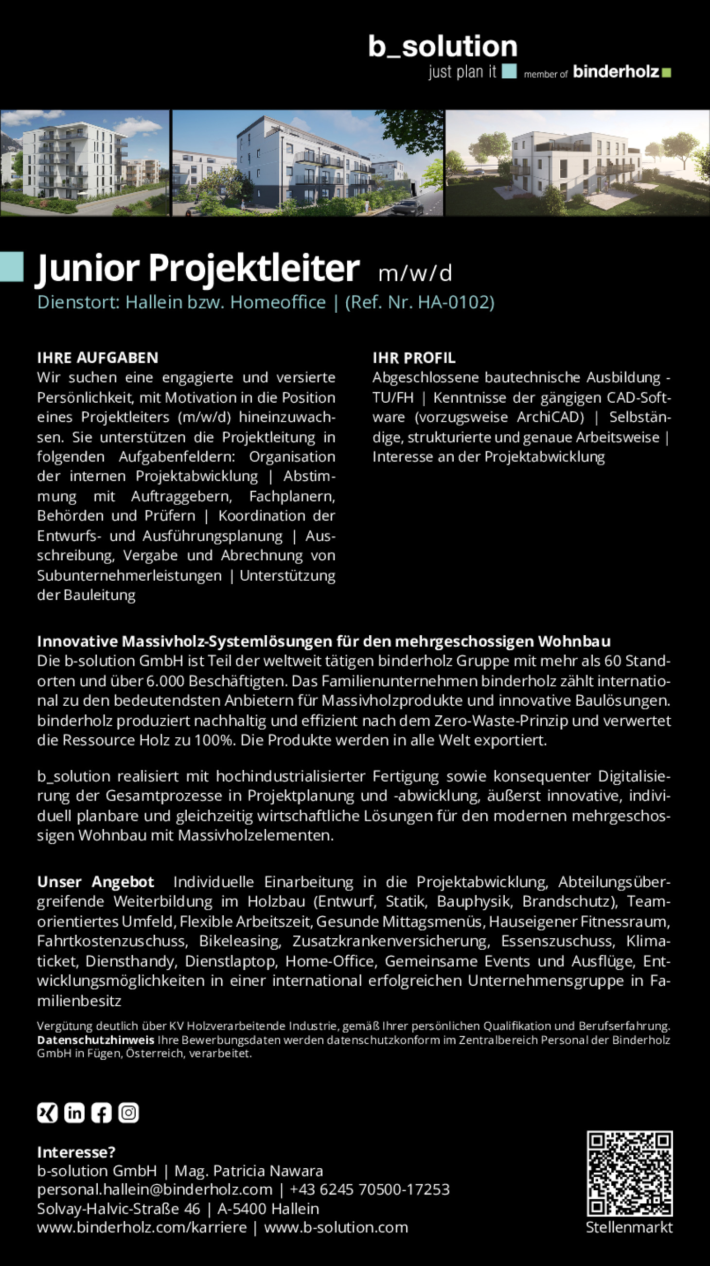 Junior Projektleiter (m/w/d)