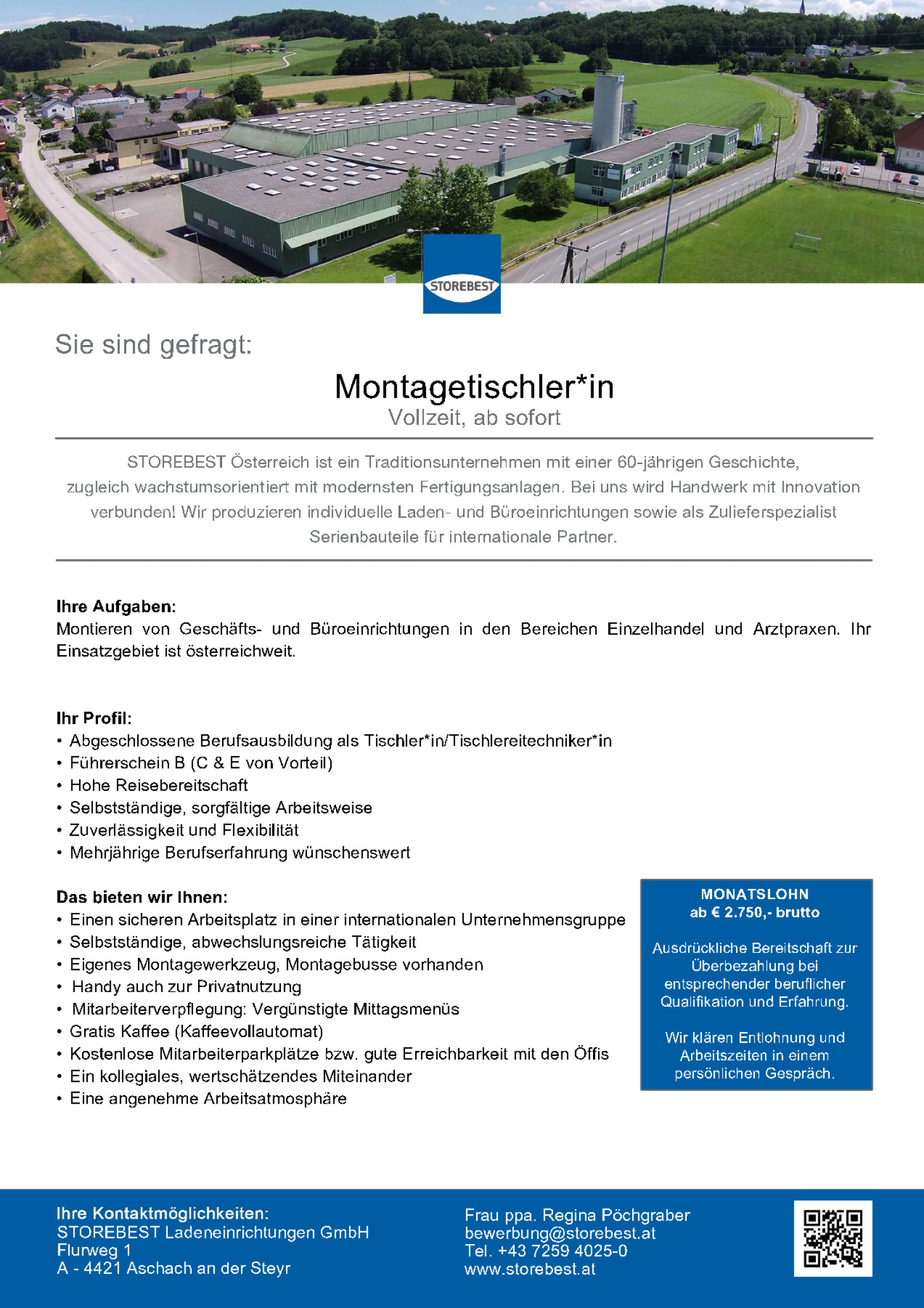 Montagetischler*in