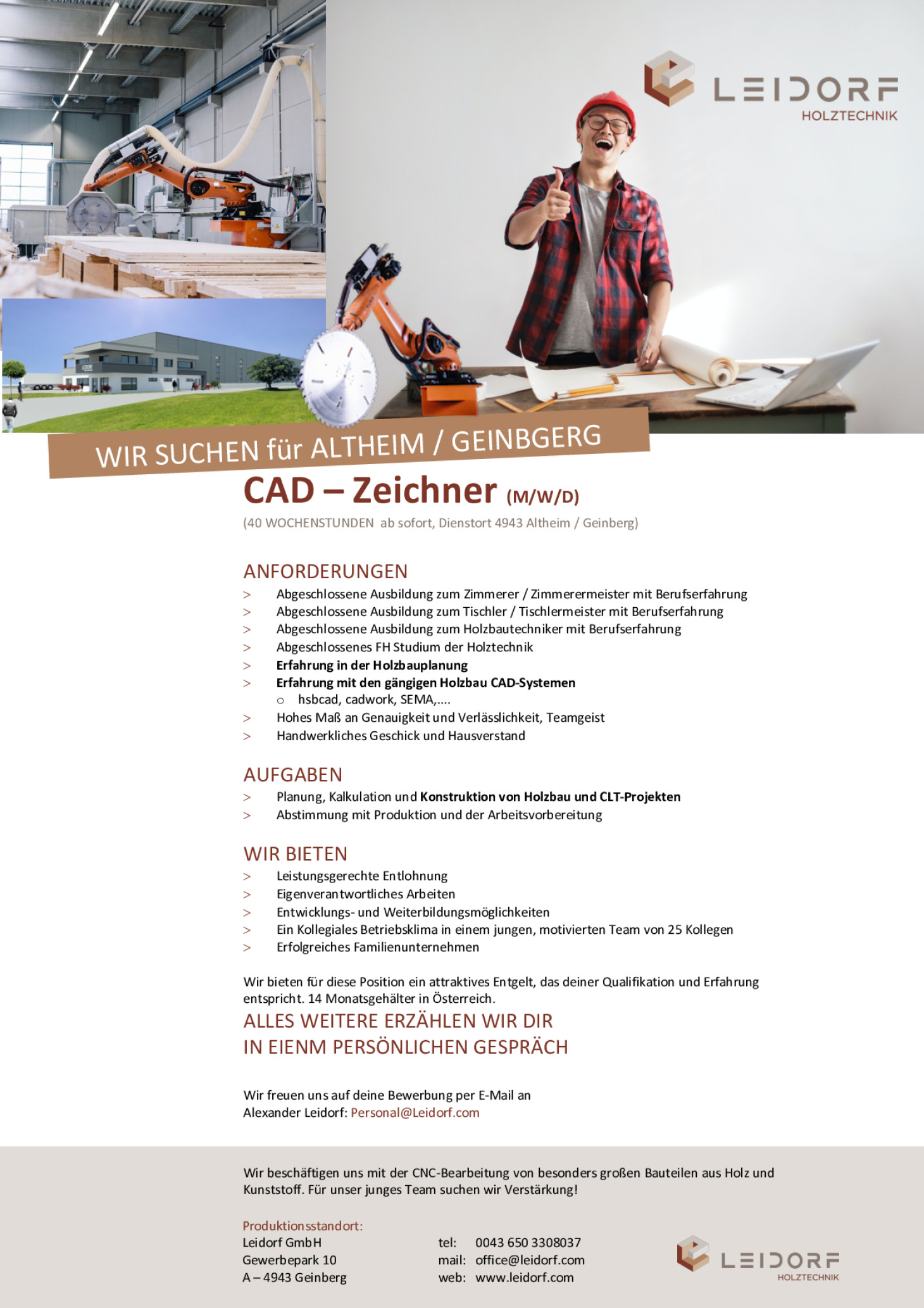 CAD-Zeichner m|w|d