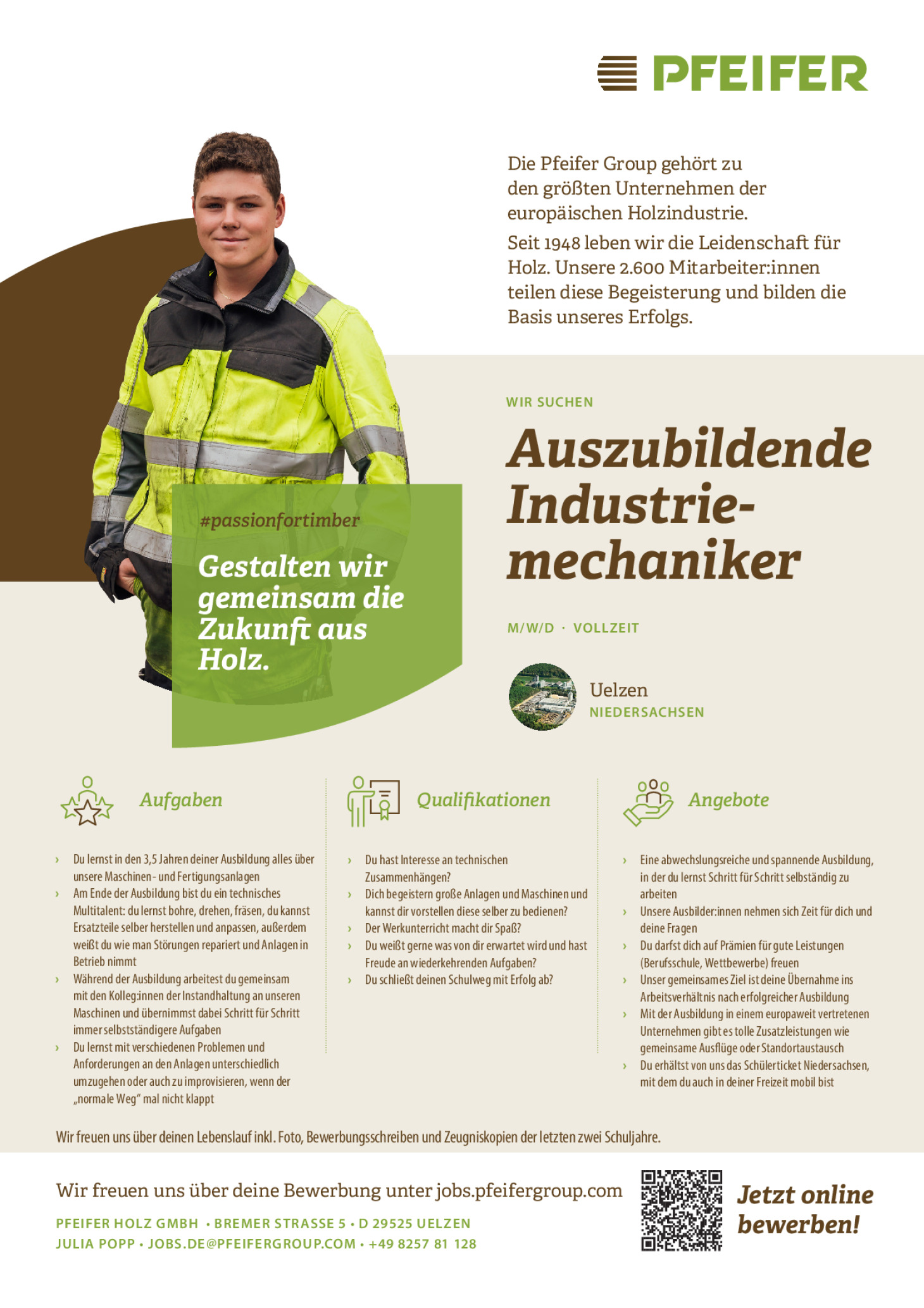 Ausbildung Industriemechaniker 2025 (m/w/d)