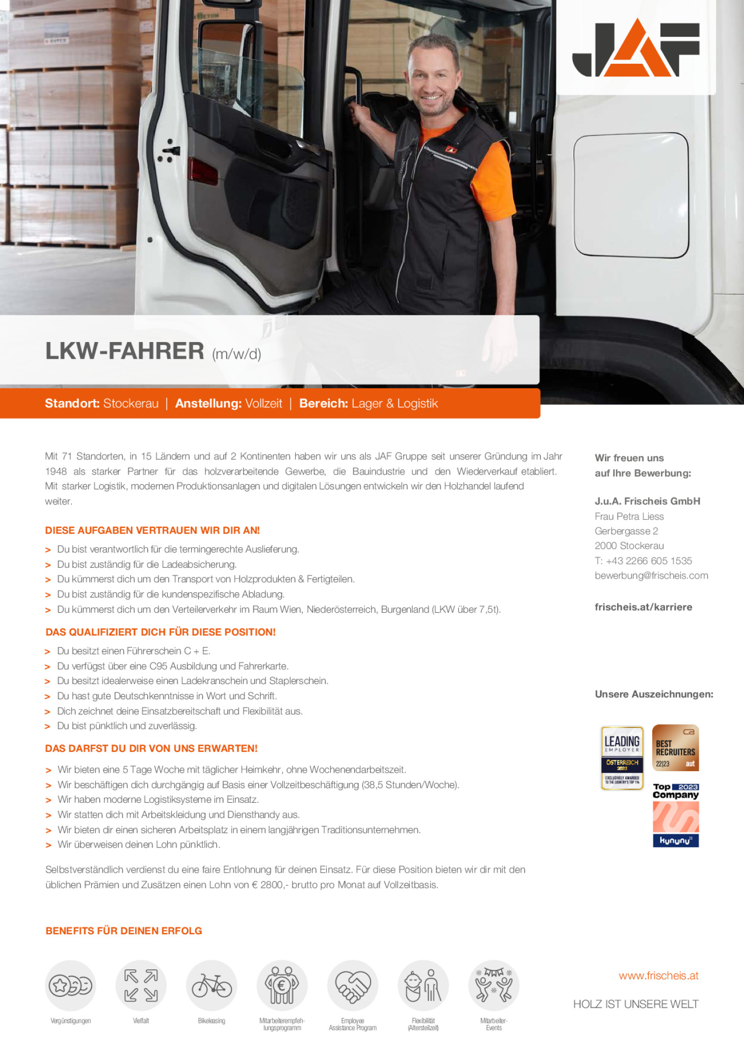 LKW Fahrer (m/w/d)