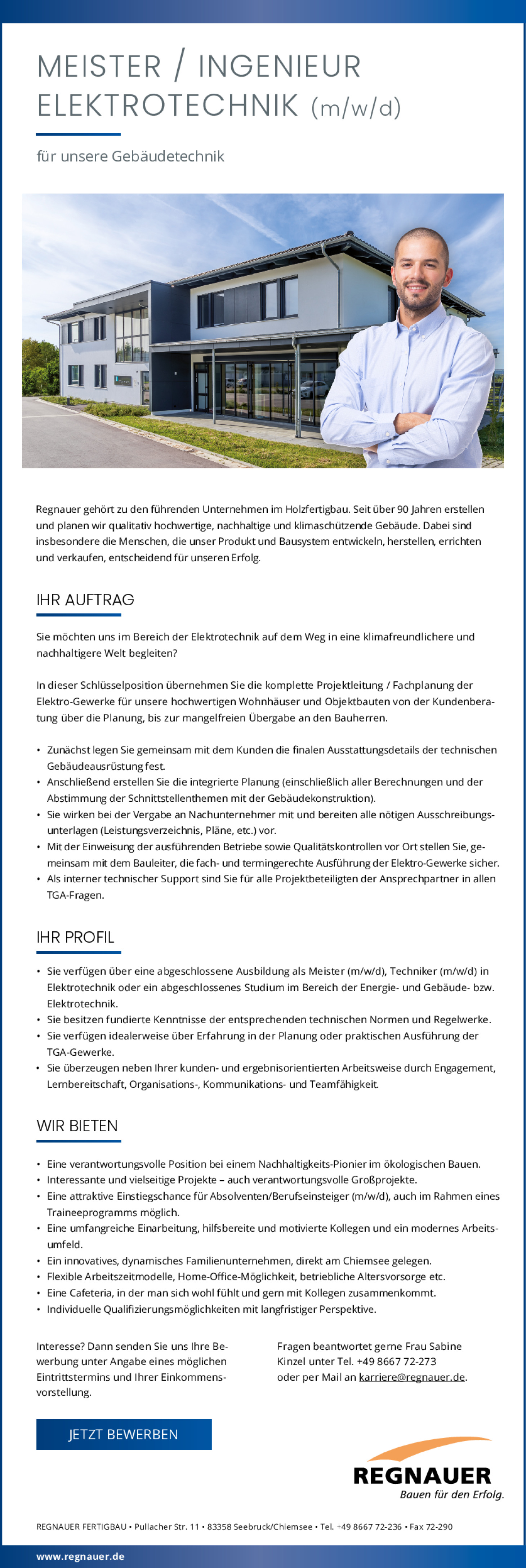 MEISTER / INGENIEUR ELEKTROTECHNIK (m/w/d)