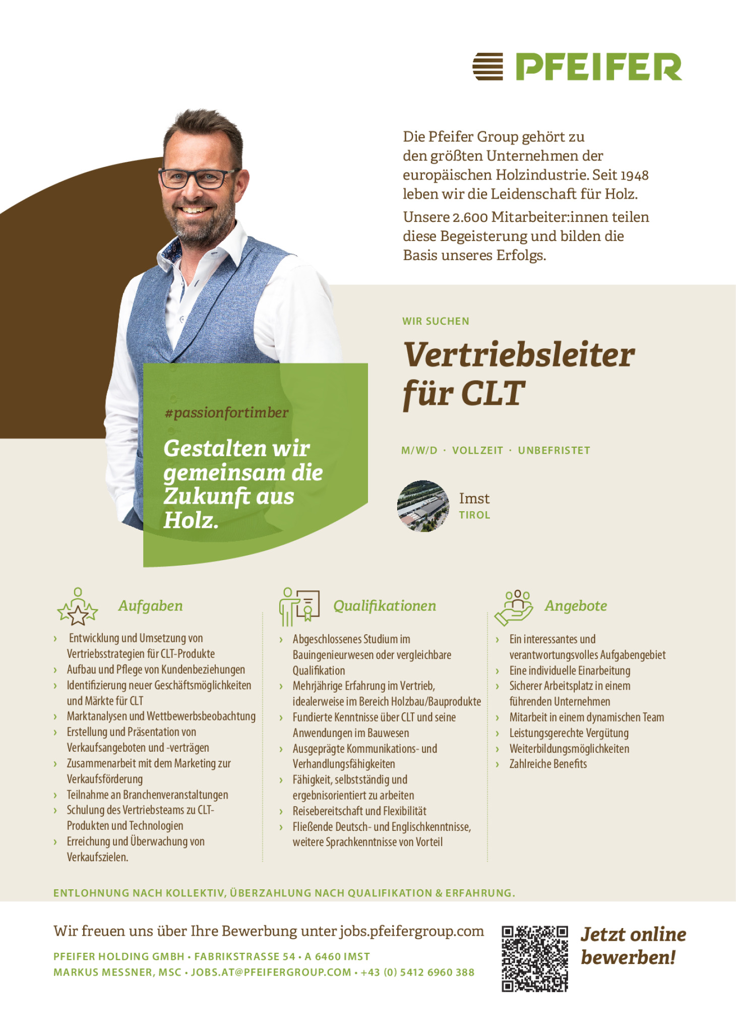 Vertriebsleiter für CLT (m/w/d)