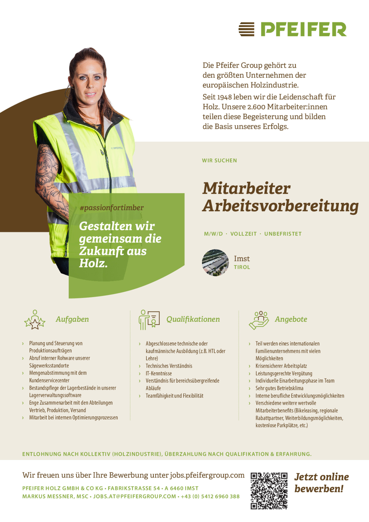 Mitarbeiter in der Arbeitsvorbereitung (m/w/d)